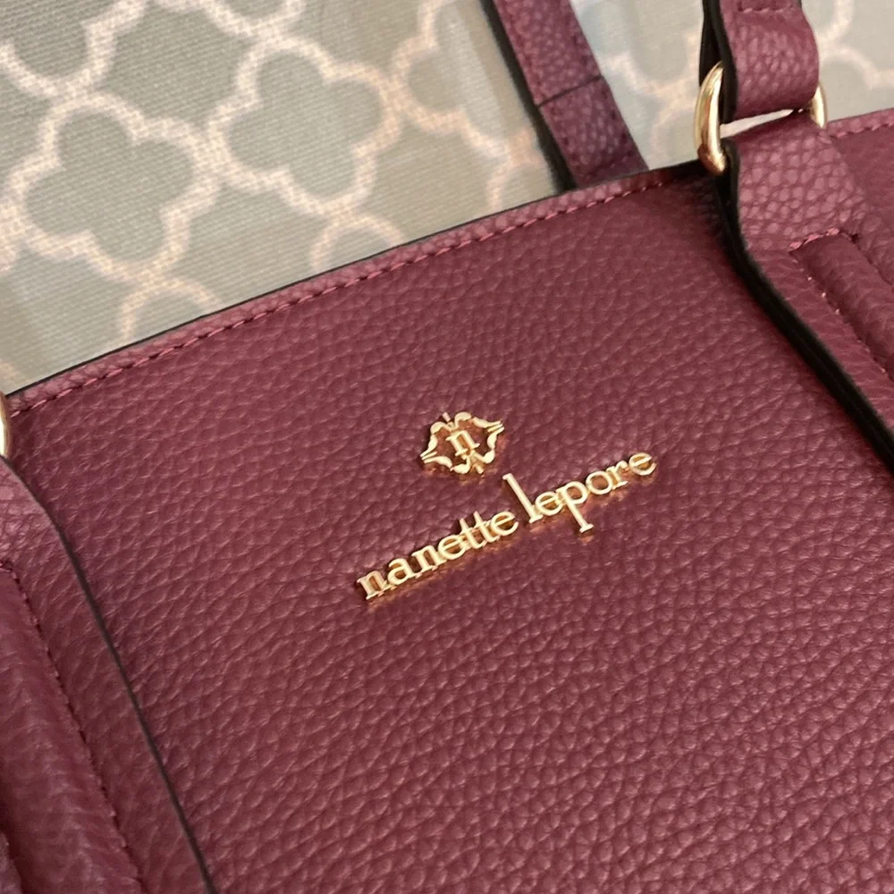 Nanette Lepore Deidra Plum Shoulder Bag